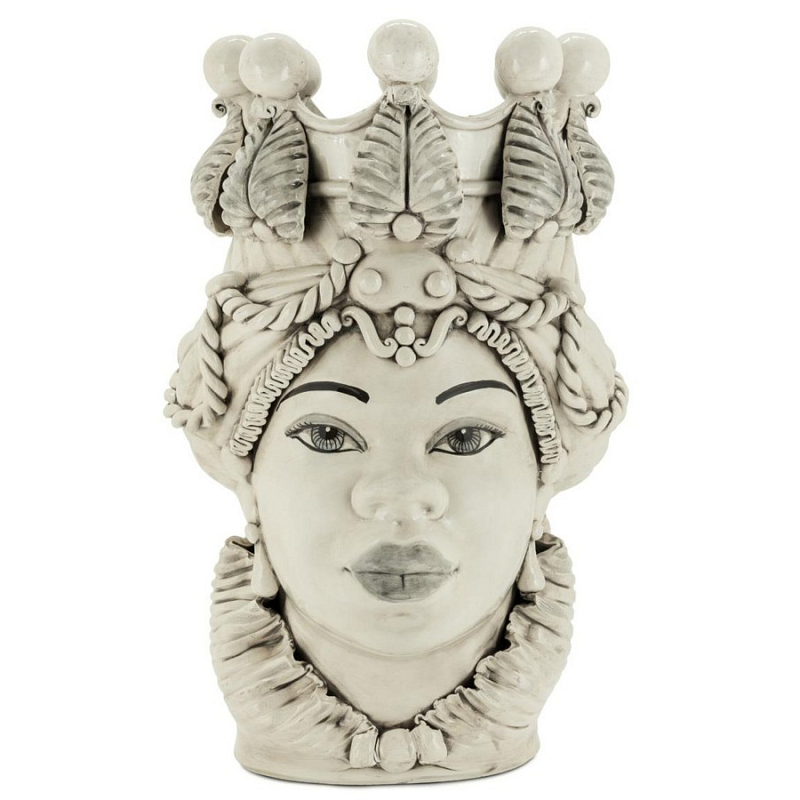 Ваза Vase Moro Lady Neutral Big Бежевый в Челябинске | Loft Concept 
