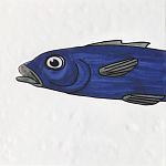 Плитка с узором Рыба пловчиха варинант исполнения - 5 | Loft Concept в Челябинске