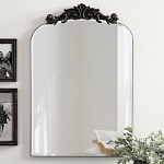 Зеркало с изысканной короной и безрамным полотном Crowned Mirror варинант исполнения - 1 | Loft Concept в Челябинске