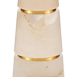 Настольная лампа с конусовидным каменным корпусом Regency варинант исполнения - 1 | Loft Concept в Челябинске