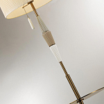 Торшер с полкой и декором из керамики Sardeg варинант исполнения - 3 | Loft Concept в Челябинске