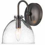 Бра с куполообразным прозрачным плафоном Glass Dome with Seeds варинант исполнения - 2 | Loft Concept в Челябинске