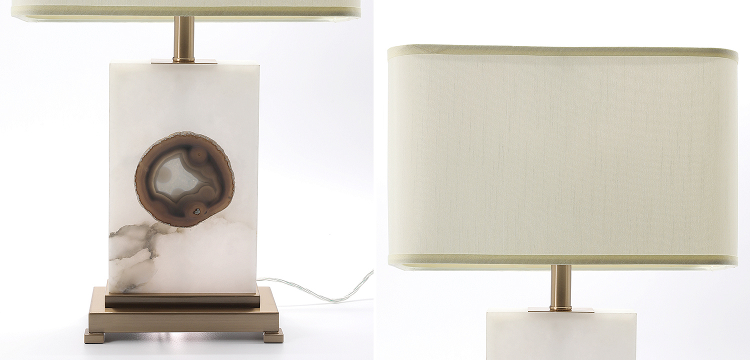 Настольная лампа Bel Air Agate Table Lamp Настольная лампа Bel Air Agate Table Lamp - Loft-Concept в Челябинске