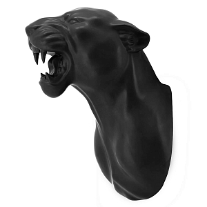 Аксессуар на стену Пантера матовая Abhika LEOPARD HEAD HANGING