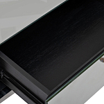 Тумбочка зеркальная с ящиком Mirror Chrome Cabinet варинант исполнения - 5 | Loft Concept в Челябинске