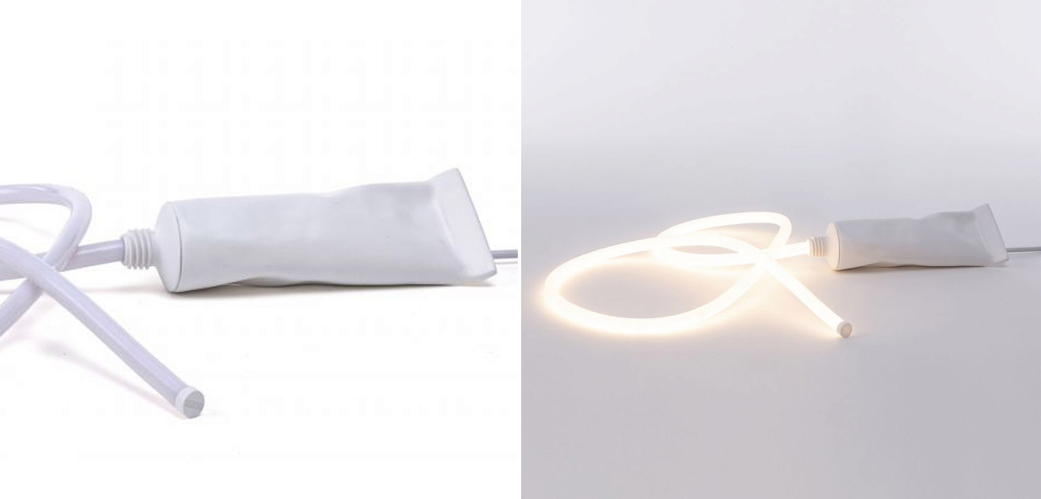 Настольная лампа Seletti Daily Glow Toothpaste Настольная лампа Seletti Daily Glow Toothpaste - Loft-Concept в Челябинске
