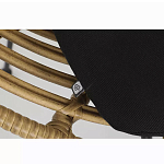 Стул круглый с ротанговым плетением Round Wicker Stool варинант исполнения - 6 | Loft Concept в Челябинске