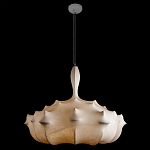 Подвесной светильник с белым фигурным абажуром и мягкими волнистыми краями Cloud Motion  варинант исполнения - 18 | Loft Concept в Челябинске
