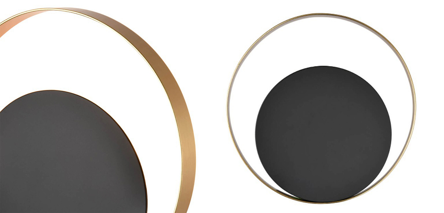 Бра Globo Ocular Sconce Circle Black 26 Бра Globo Ocular Sconce Circle Black 26 - Loft-Concept в Челябинске