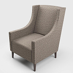 Мебельная ткань Шенилл коричневый цвет 142 см T4-56 варинант исполнения - 7 | Loft Concept в Челябинске