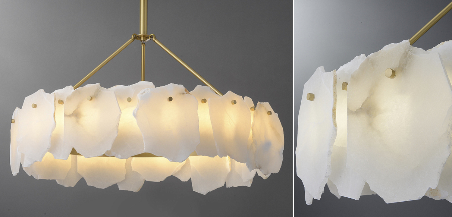 Люстра Lucretia Marble Round Chandelier Люстра Lucretia Marble Round Chandelier - Loft-Concept в Челябинске