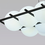 Люстра подвесная с 9-ю плафонами в форме шара Yarvi варинант исполнения - 3 | Loft Concept в Челябинске