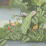 Обои ручная роспись Le Brésil Eden варинант исполнения - 1 | Loft Concept в Челябинске