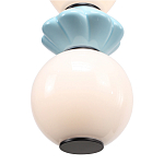 Подвесной светильник фигурный с керамическими элементами 24W LED Fragrant Light варинант исполнения - 5 | Loft Concept в Челябинске