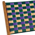 Кресло низкое из массива тика Barbados варинант исполнения - 4 | Loft Concept в Челябинске