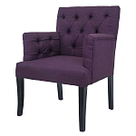 Кресло Addison Chic Armchair purple flax варинант исполнения - 3 | Loft Concept в Челябинске