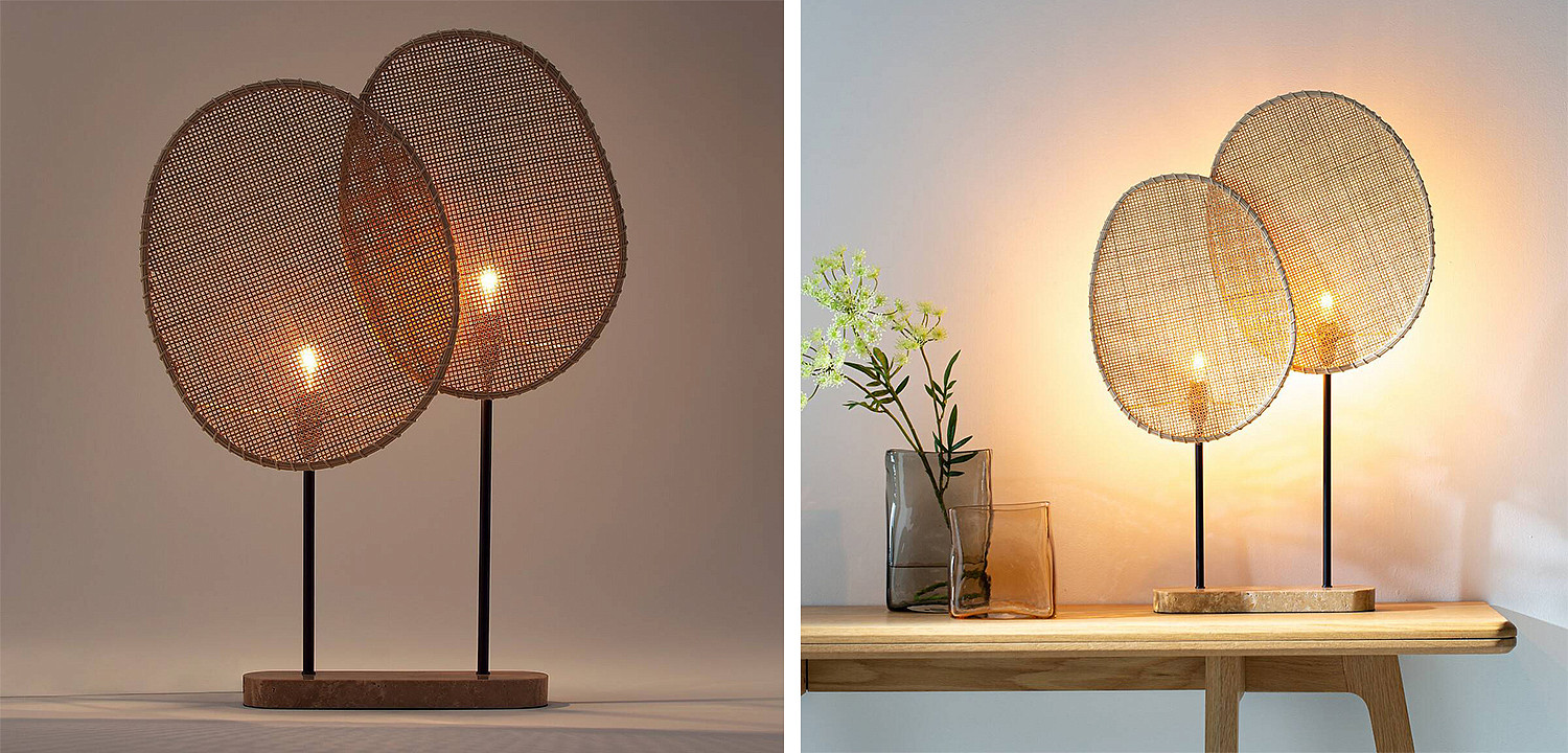 Настольная лампа Wicker Leaves Table lamp Настольная лампа Wicker Leaves Table lamp - Loft-Concept в Челябинске