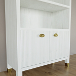 Книжный Стеллаж Elsa Dreams White с задней стенкой варинант исполнения - 1 | Loft Concept в Челябинске