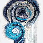 Текстильный Арт-объект ручной работы Galaxy варинант исполнения - 3 | Loft Concept в Челябинске