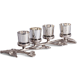 Подсвечник из алюминиевого сплава Cozy Light варинант исполнения - 1 | Loft Concept в Челябинске