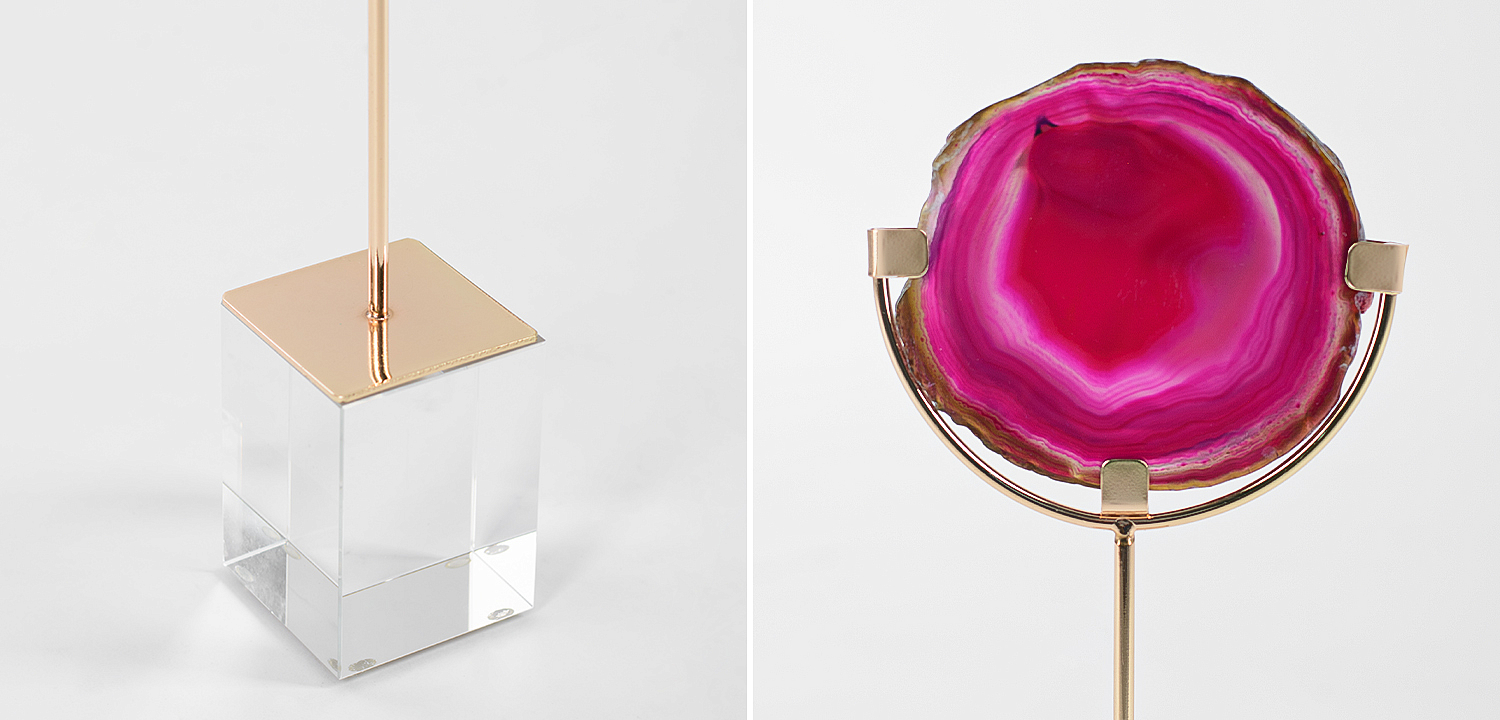 Комплект из 2-х статуэток AGATE DESIGN Pink Комплект из 2-х статуэток AGATE DESIGN Pink - Loft-Concept в Челябинске