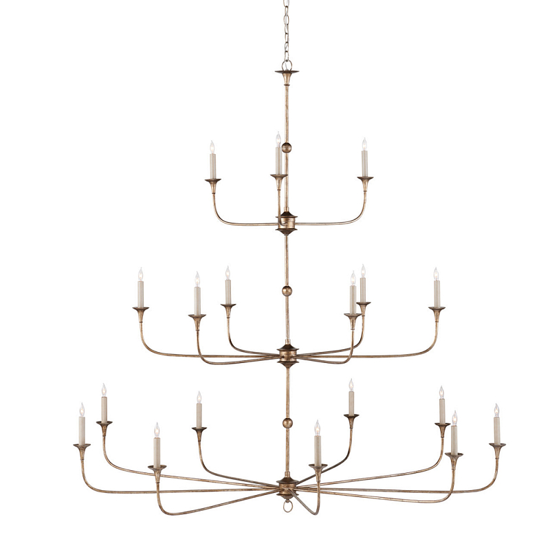 Люстра многоярусная бронзового цвета Graceful Chandelier Бронза Люстра многоярусная бронзового цвета Graceful Chandelier Бронза в Челябинске | Loft Concept
