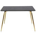 Обеденный стол на металлических ножках Casey Brass Dining Table варинант исполнения - 2 | Loft Concept в Челябинске