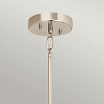 Подвесной светильник с рифленым стеклянным плафоном в форме шара Kichler варинант исполнения - 8 | Loft Concept в Челябинске