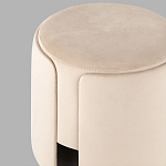 Пуф Alice Poof Beige Бежевый велюр варинант исполнения - 3 | Loft Concept в Челябинске