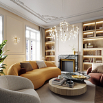 Бра с хрустальными подвесками Quasar варинант исполнения - 7 | Loft Concept в Челябинске