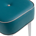 Квадратный мягкий пуф на белых ножках Winton Pouf Square варинант исполнения - 14 | Loft Concept в Челябинске