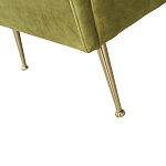 Кресло велюровое оливковое с подушкой Relaxation Soft варинант исполнения - 4 | Loft Concept в Челябинске