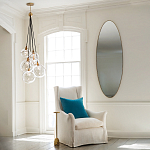 Подвесной светильник с шестью прозрачными стеклянными шарообразными плафонами Hinkley варинант исполнения - 3 | Loft Concept в Челябинске