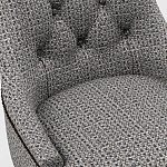 Мебельная ткань Шенилл серый цвет 142 см T4-46 варинант исполнения - 6 | Loft Concept в Челябинске