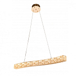 Люстра волнистой формы с текстурной огранкой Reflection of Reality варинант исполнения - 1 | Loft Concept в Челябинске