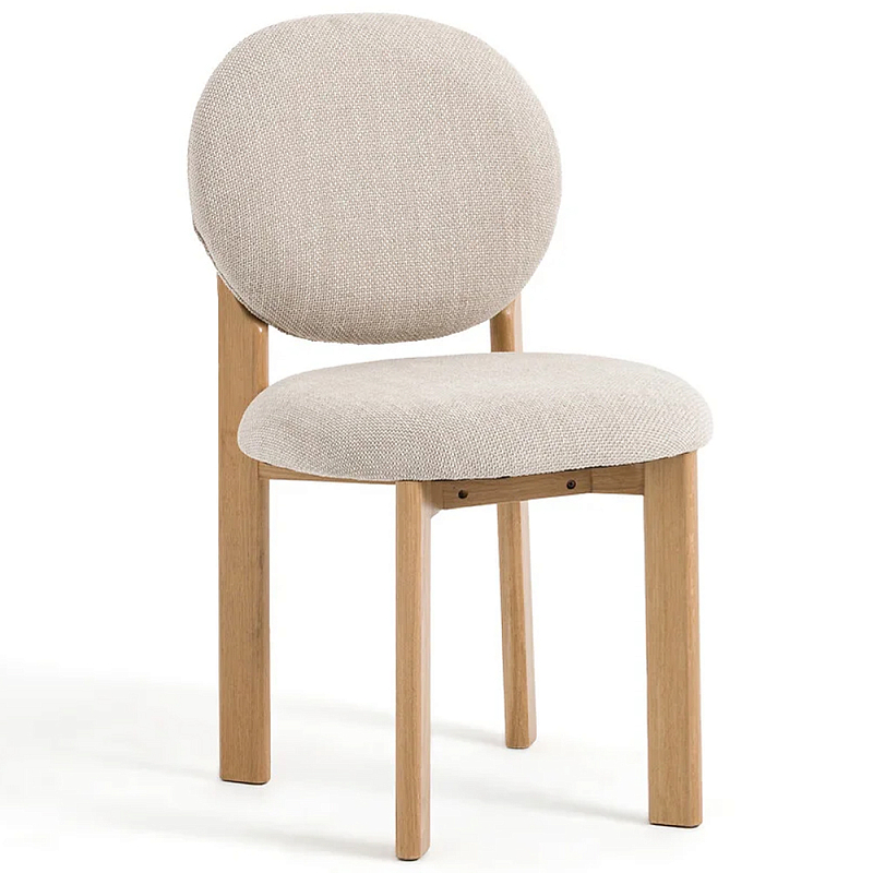 Деревянный стул из массива дуба Reed Oak Chair Древесина Бежевый Деревянный стул из массива дуба Reed Oak Chair Древесина Бежевый в Челябинске | Loft Concept