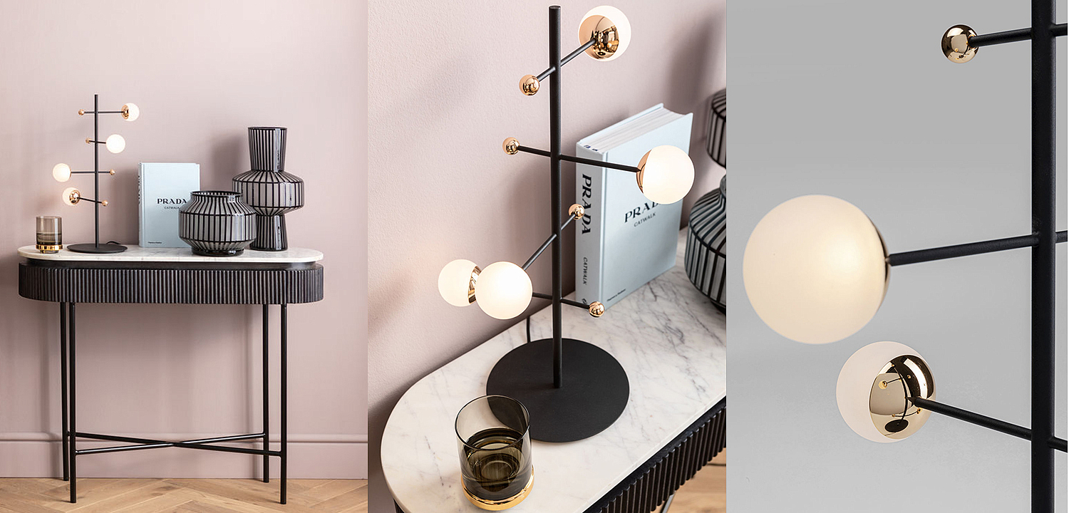 Настольная лампа Bubbles on the rod Настольная лампа Bubbles on the rod - Loft-Concept в Челябинске