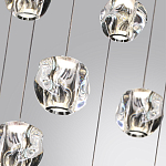 Люстра каскадня с 27-ю прозрачными шарообразными подвесами Bubbles Bocci варинант исполнения - 6 | Loft Concept в Челябинске