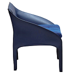Дизайнерское Кресло Aileen Armchair Blue варинант исполнения - 1 | Loft Concept в Челябинске