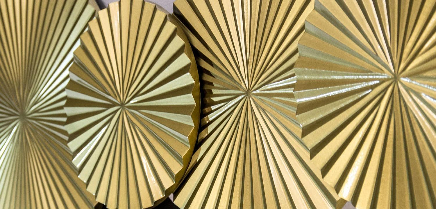 Арт-объект Apollo Gold Wall Plaque Disc 5 Арт-объект Apollo Gold Wall Plaque Disc 5 - Loft-Concept в Челябинске