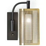 Бра с плафоном из перфорированного металла Elledge Wall Lamp варинант исполнения - 4 | Loft Concept в Челябинске