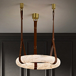 Люстра в форме обруча из натурального камня Minerals of Light варинант исполнения - 6 | Loft Concept в Челябинске