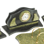 Настольный письменный набор из змеевика из 7-ми элементов Successful Leader варинант исполнения - 6 | Loft Concept в Челябинске