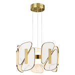 Люстра с мраморными вставками Marble Plates варинант исполнения - 2 | Loft Concept в Челябинске