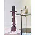 Подсвечник фигурный сливовый Bright Accent 35 см варинант исполнения - 4 | Loft Concept в Челябинске