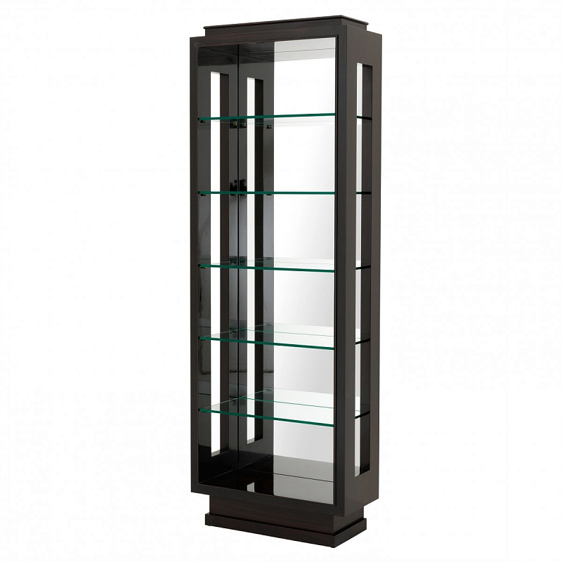 Витрина Eichholtz Cabinet Yardley Коричневый Прозрачное Стекло Витрина Eichholtz Cabinet Yardley Коричневый Прозрачное Стекло в Челябинске | Loft Concept