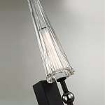 Бра с прозрачным плафоном из стекла Umbrella варинант исполнения - 3 | Loft Concept в Челябинске