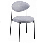 Стул металлический с мягкой спинкой и сиденьем Alfie Chair варинант исполнения - 3 | Loft Concept в Челябинске