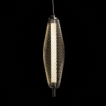 Люстра круглая каскадня с 5-ю плафонами из металлической сетки Mesh Lampshade Lighting варинант исполнения - 5 | Loft Concept в Челябинске