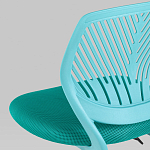 Яркий компьютерный стул Tropica Turquoise варинант исполнения - 6 | Loft Concept в Челябинске